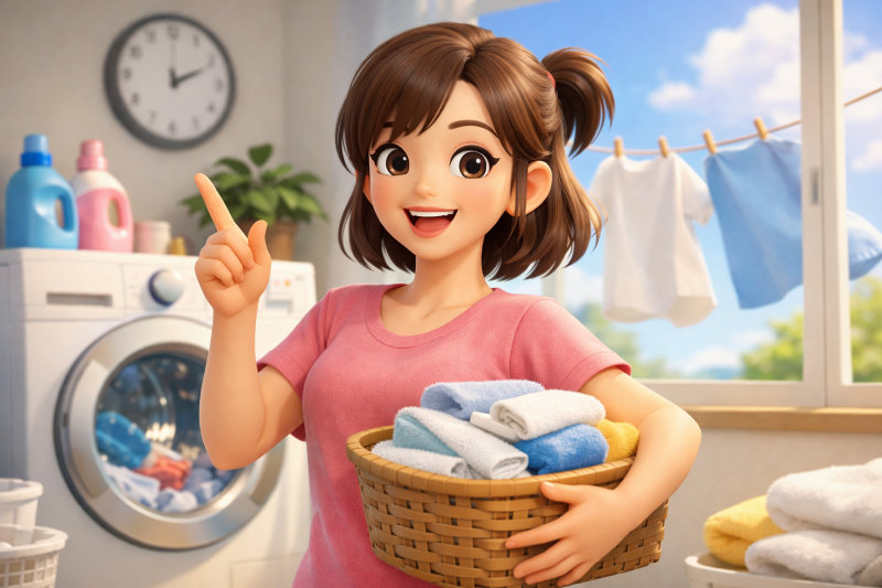 【結論】洗濯の頻度は毎日が正解？迷った人向けに一発で解説