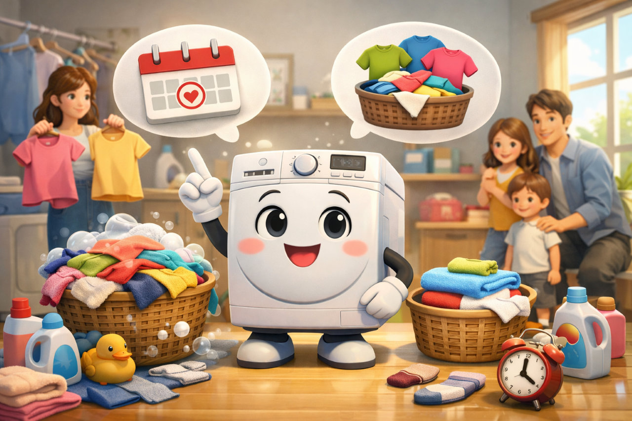 洗濯の頻度はこれで解決！世帯別・アイテム別の最適回数とラクに続く洗濯習慣
