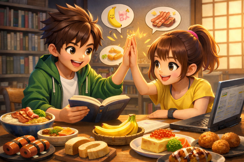 まとめ：「ば」から始まる食べ物を覚えてしりとりで差をつけよう