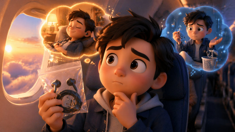 飛行機イヤホンは持ち帰るべき？メリット・デメリット