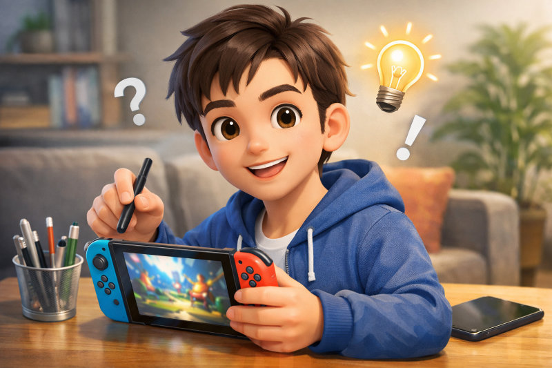 ニンテンドースイッチ タッチペンは代用できる?【結論まとめ】