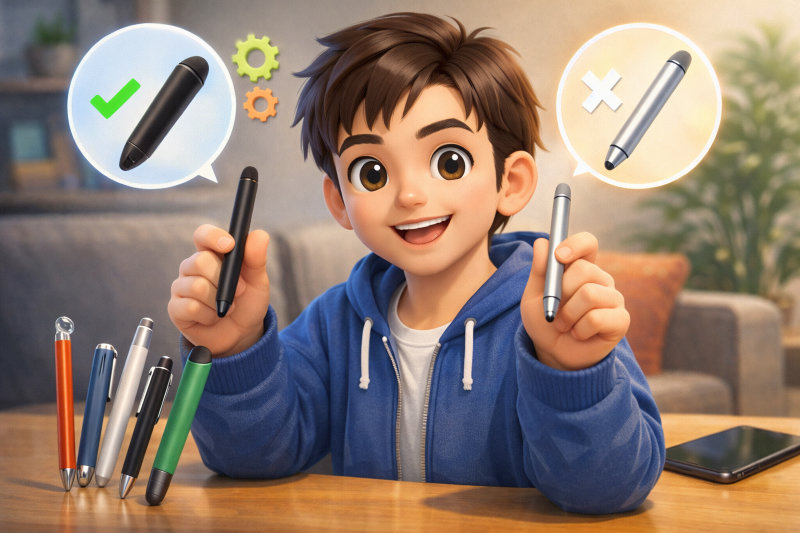 タッチペンの種類と選び方【失敗しないポイント】