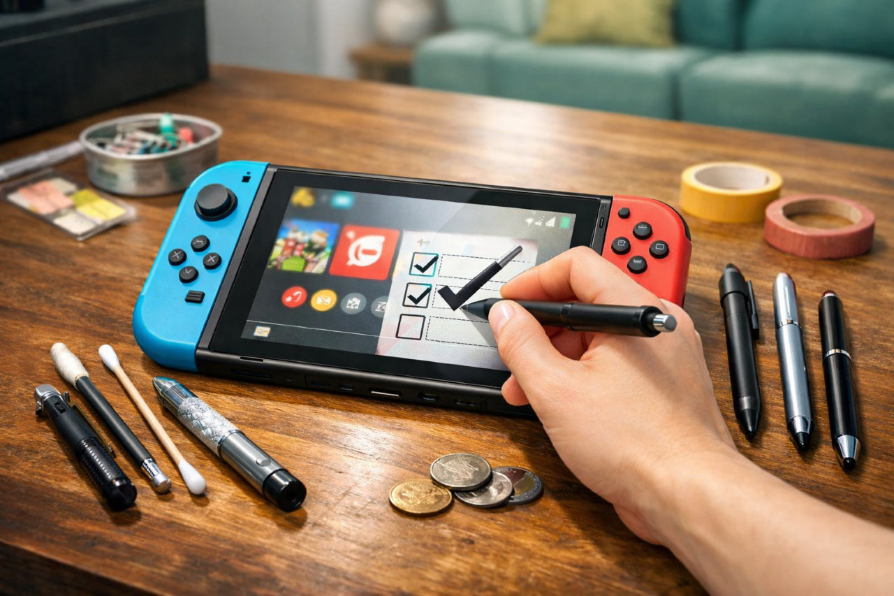 ニンテンドースイッチのタッチペンは代用できる！100均・スマホ用のおすすめと使えない例も解説