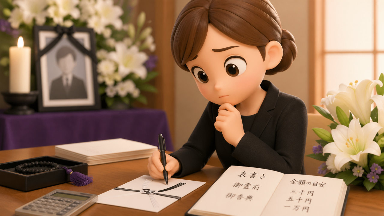 自治会の香典の書き方がすぐわかる｜表書き・金額・渡し方まで安心ガイド