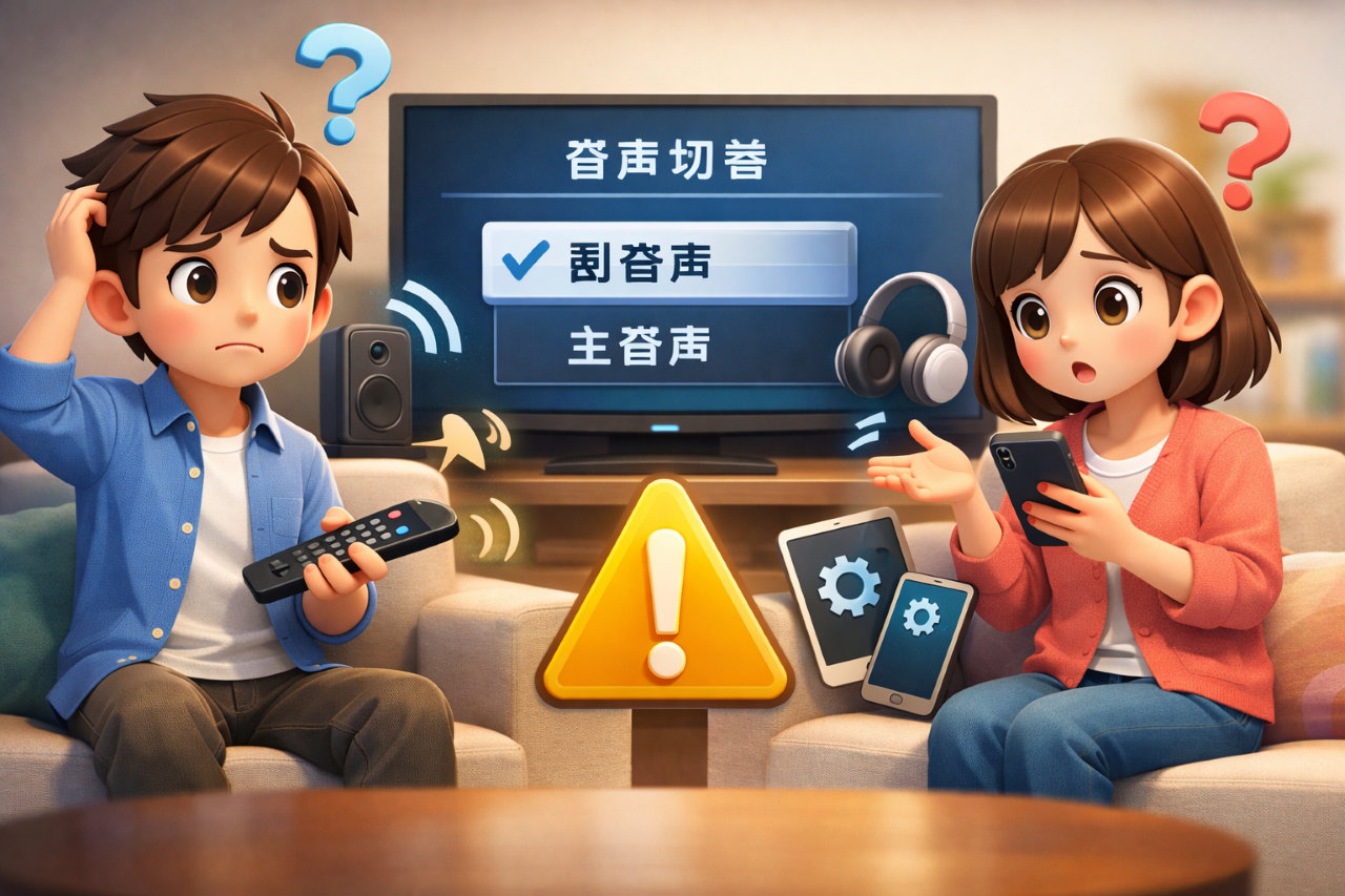 TVer副音声の戻し方｜テレビ・スマホ別にすぐ直る簡単ガイド