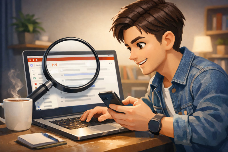 Gmailの送信日時を表示する最速の方法【結論】