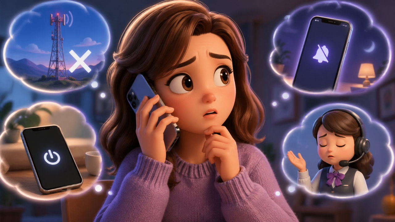 コール無しで「ただいま電話に出ることができません」は着信拒否？原因と正しい見分け方をわかりやすく解説