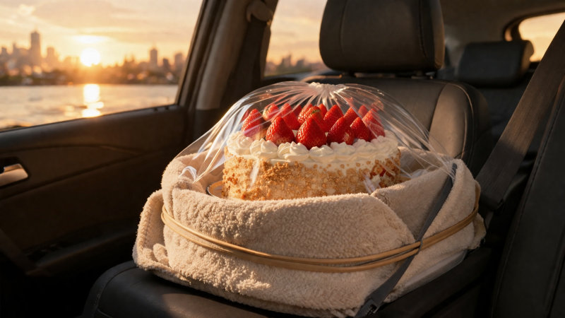 【結論】ケーキ持ち運びで箱がないときの最適な方法