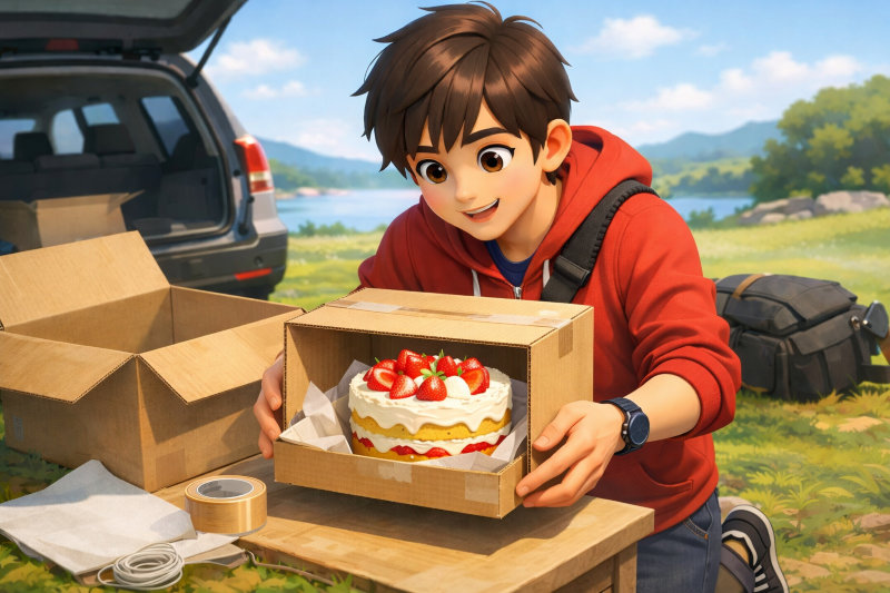まとめ|ケーキ持ち運びで箱がないときの対処法