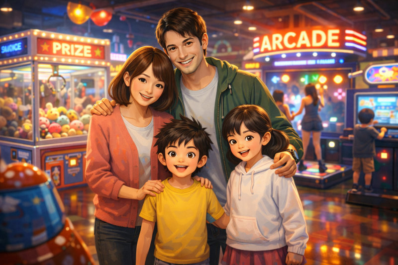 まとめ｜池の平ホテルのゲームセンターは家族旅行に最適