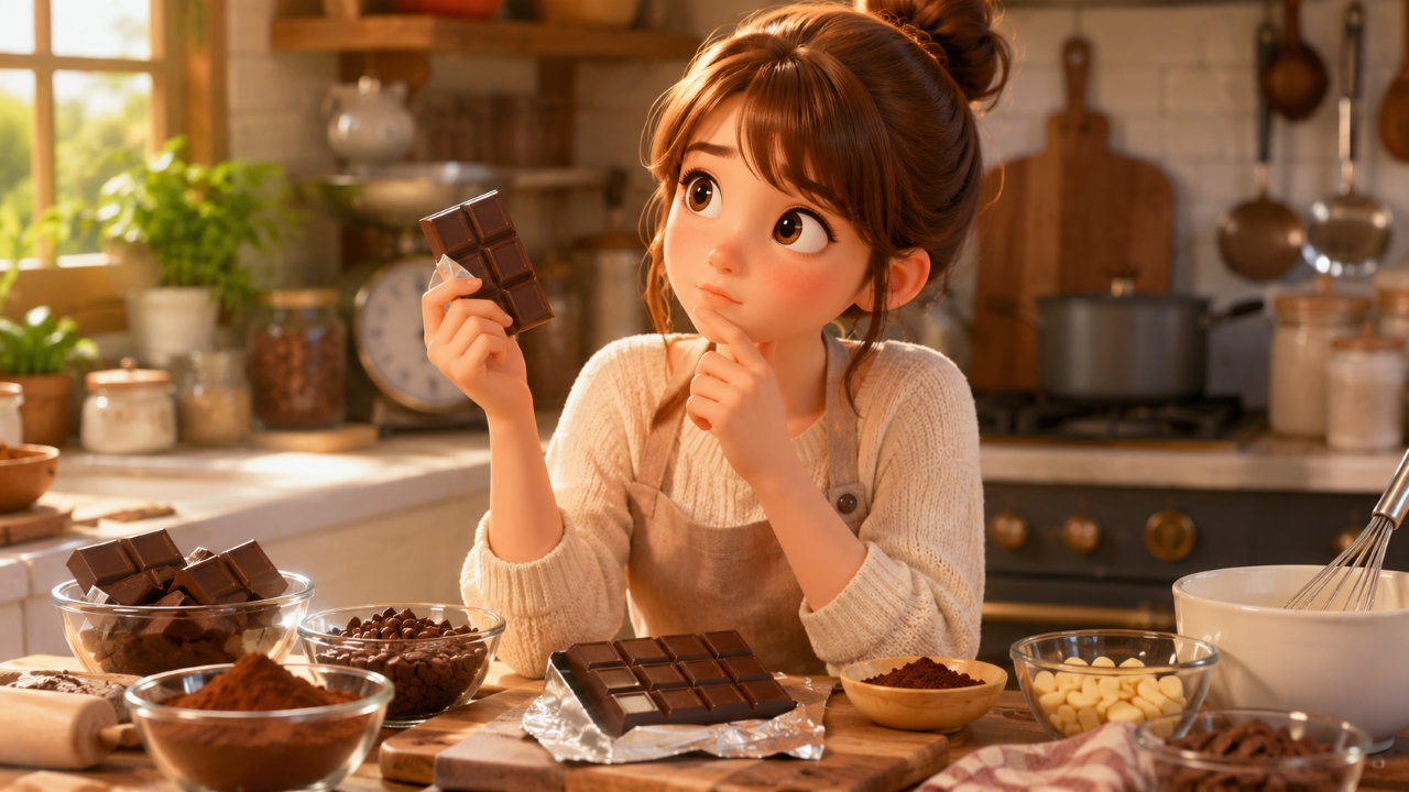 スイートチョコレートの代用はこれで安心！板チョコ・ココアの選び方と甘さ調整