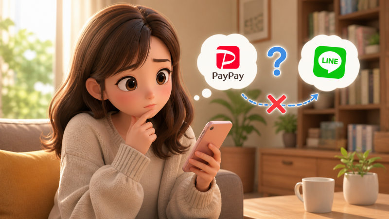 PayPayからLINEで送る方法はある？よくある誤解