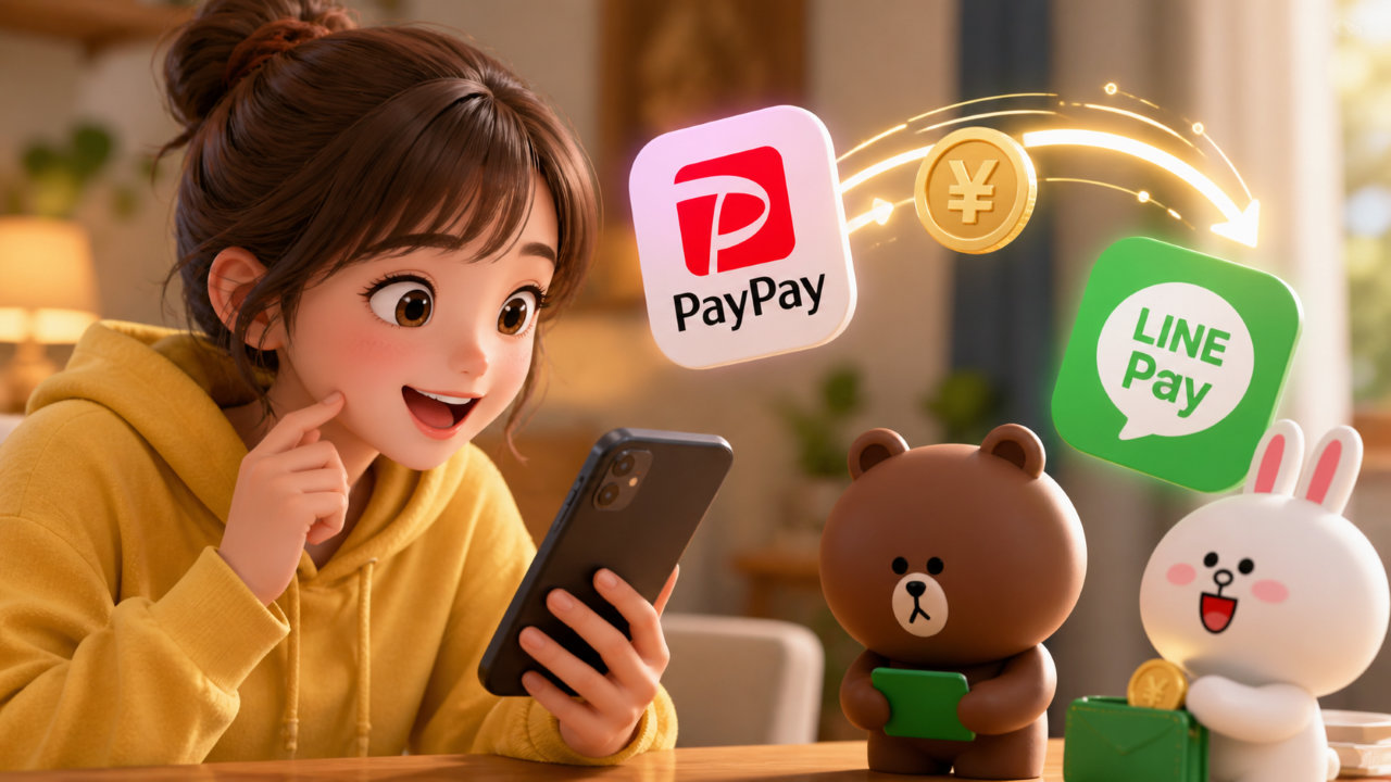 PayPayからlinepayに送金はできる？簡単に移動できる代替方法と最短手順を解説