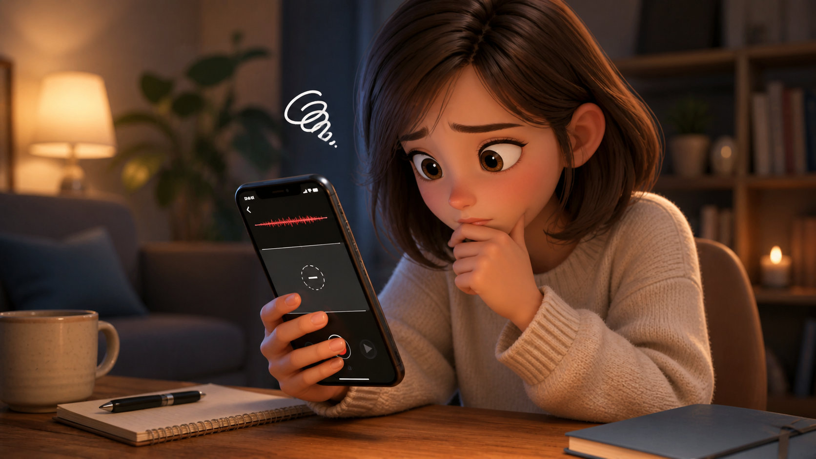 iphoneボイスメモの時間表示が出ない・おかしい原因