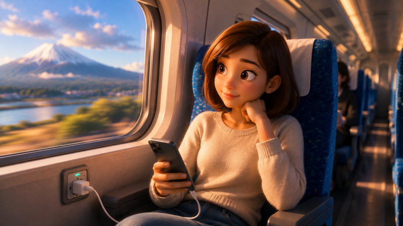 新幹線さくらのスマホ充電は席選びで過ごしやすさが変わる