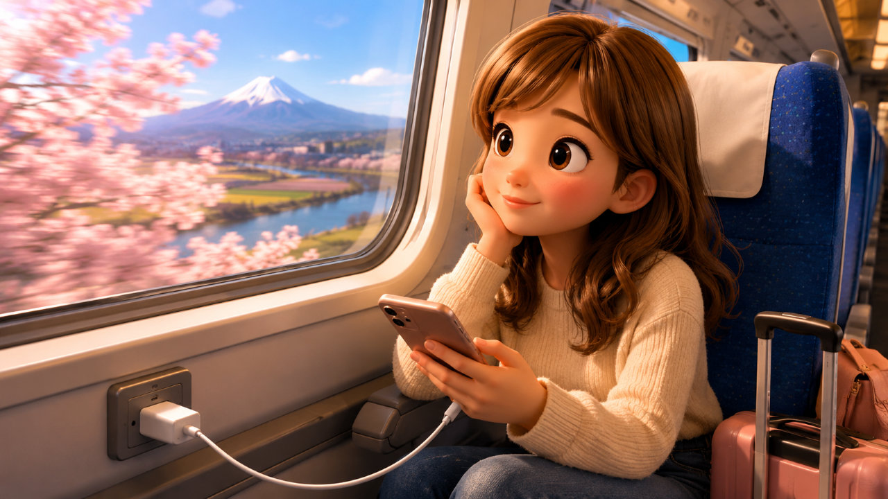 新幹線さくらでスマホ充電を快適にする方法｜コンセントの場所と便利な座席を徹底解説
