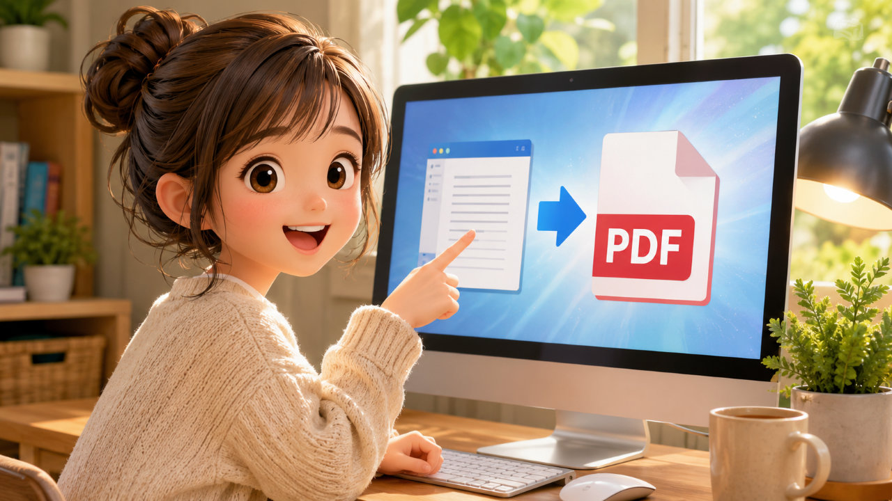 ワードパットをPDFに変換する方法【Windows11/10対応・追加費用なしで簡単保存】