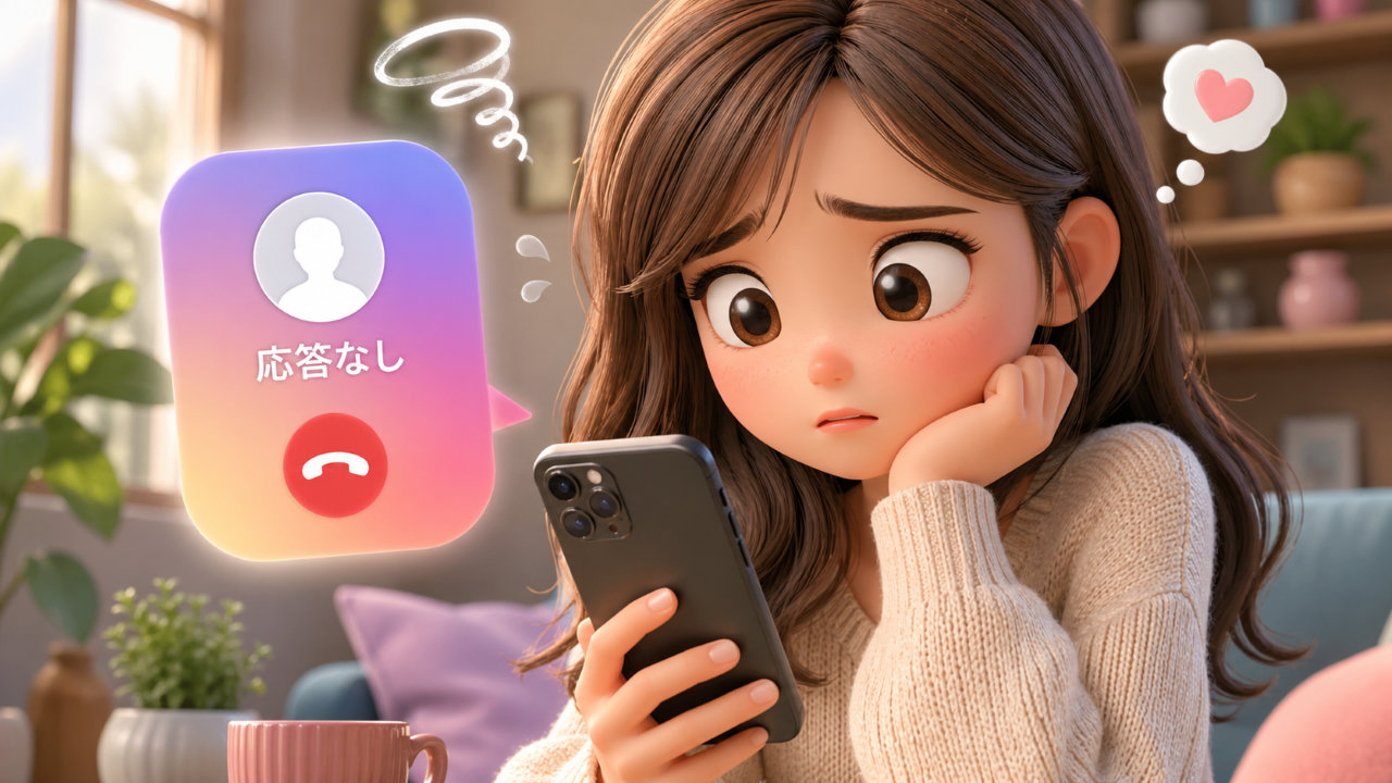 インスタ電話の「応答なし」は大丈夫？原因とブロックとの違い・見分け方をやさしく解説