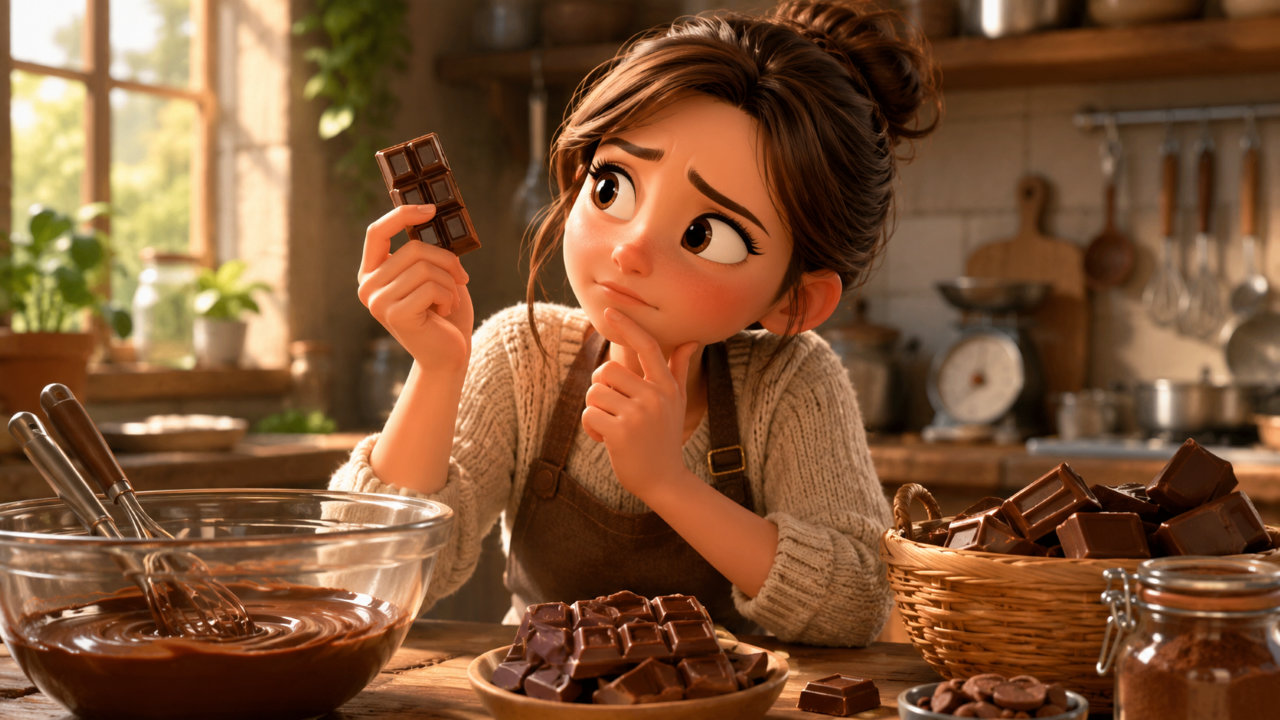スイートチョコレートの代用はこれでOK｜レシピ別の選び方と甘さ調整のコツ