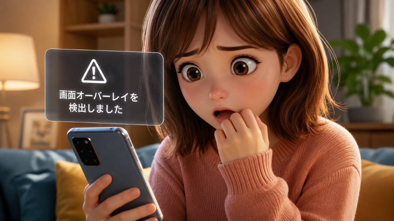 Androidの「画面オーバーレイを検出」とは？原因と解除方法をわかりやすく解説
