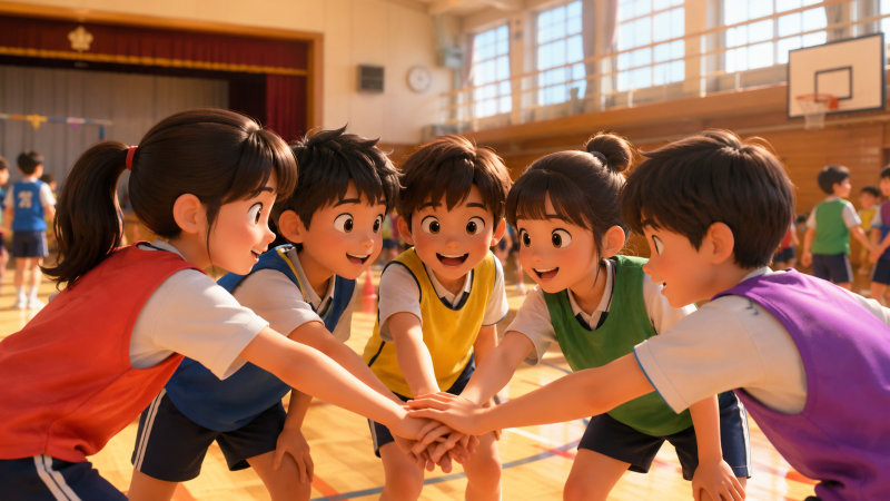 学校でチーム分けを工夫するメリット