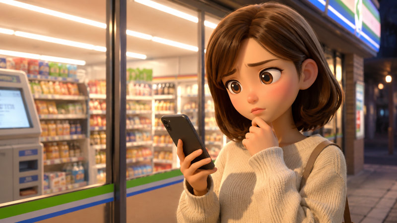 LINEギフトでコンビニ払いしたい人がつまずくポイント