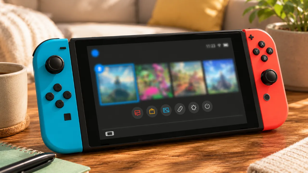 Nintendo Switchのソフトアイコンに青い表示が出る理由は？バーチャルゲームカードとの関係をわかりやすく解説