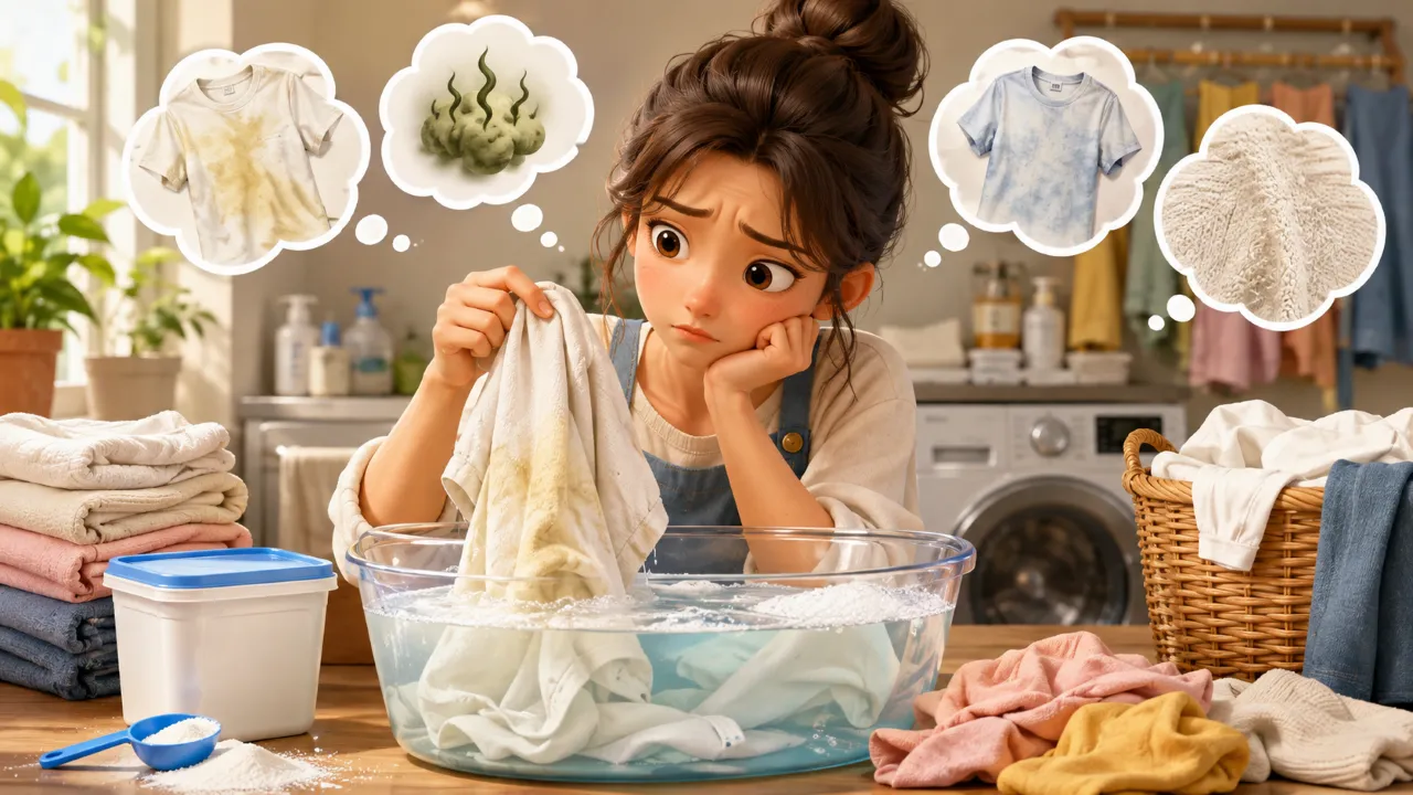 オキシ漬けを上手に仕上げる7つのコツ｜落ちない・色落ち・臭いが残るときの対処法