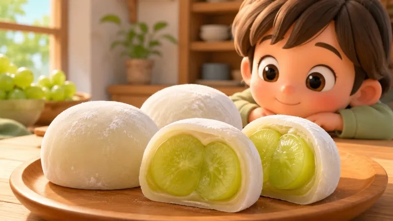 コストコ シャインマスカット大福はどんな商品?味や食感をチェック