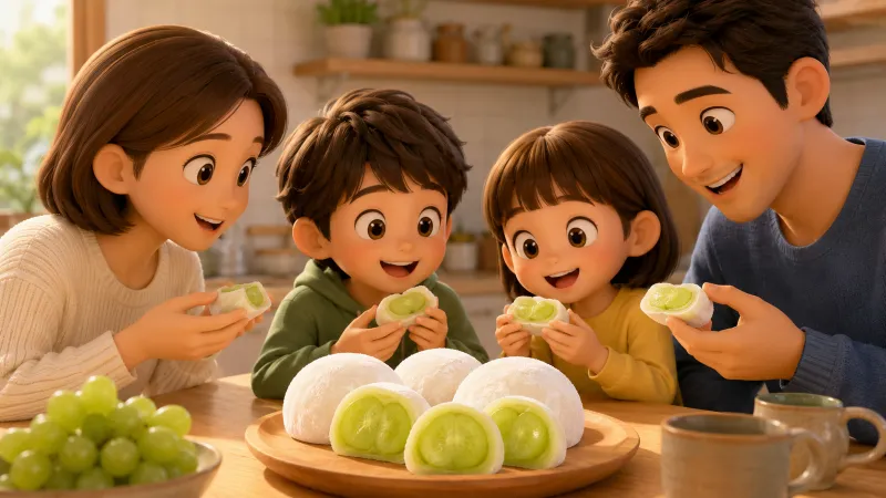 まとめ|コストコ シャインマスカット大福は家族で楽しみたい人にも気になるスイーツ