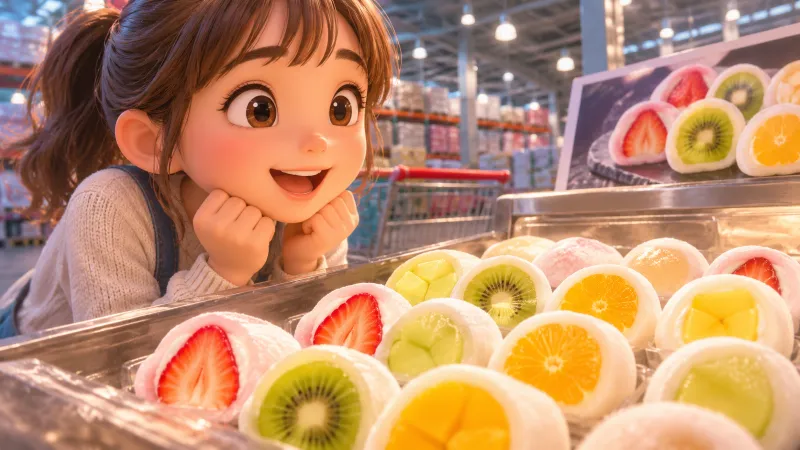 コストコのフルーツ大福はどんなスイーツ？