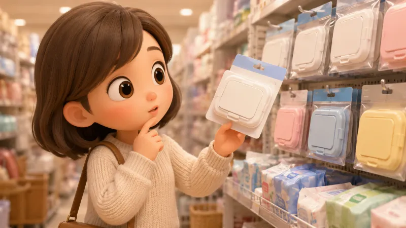ウェットティッシュのふたは100均で買える？