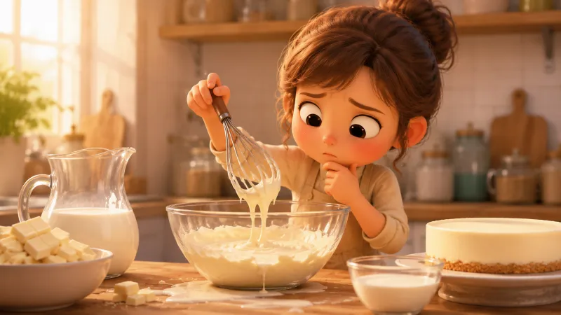 ホワイトチョコは生クリームを入れすぎると固まりにくくなることがある