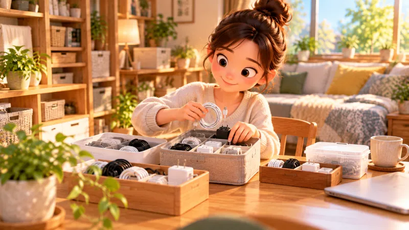 まとめ|充電コードは使う場所と頻度に合わせて収納しよう