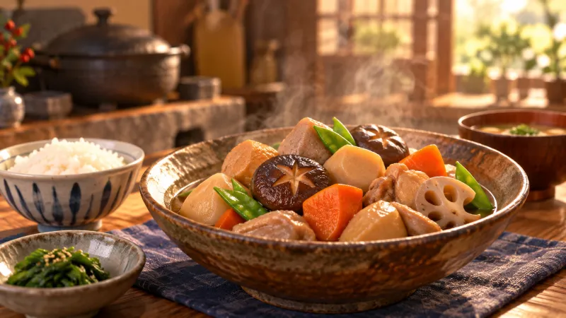 煮しめとは?意味と料理の特徴