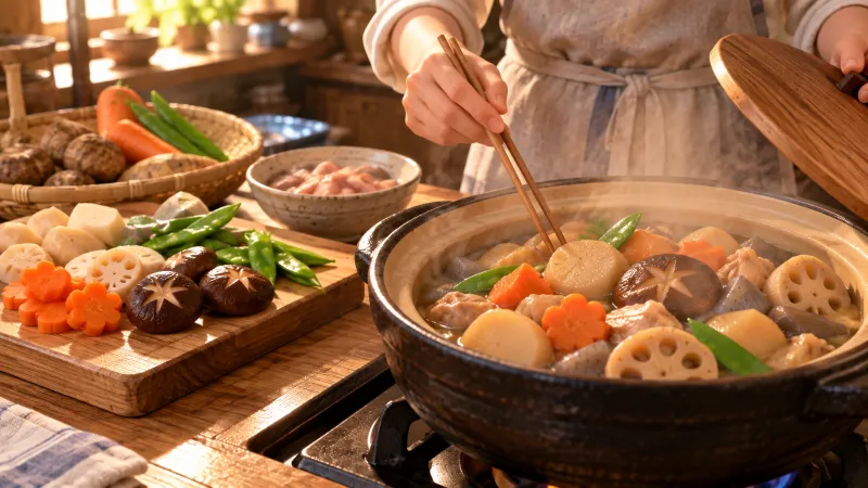 煮しめの基本的な作り方